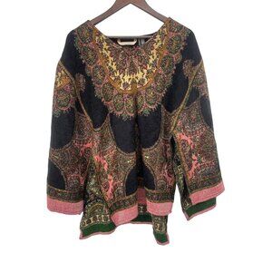 Womens Soft Surroundings OS Sweater Poncho 29659 One Size BOHO